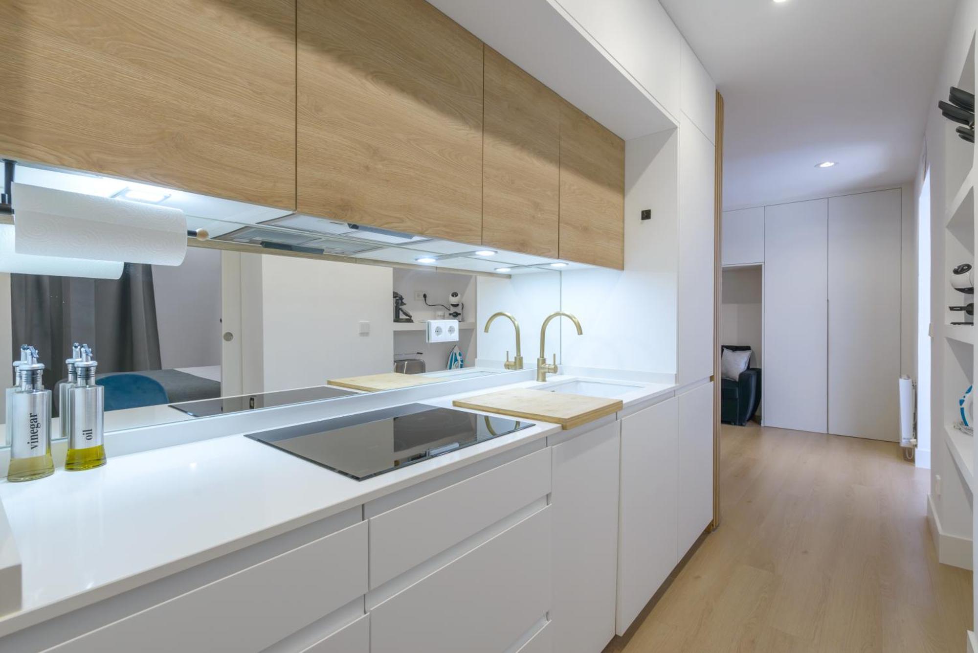 Apartamento Gran Via New 2br 1bth Elevator Madrid