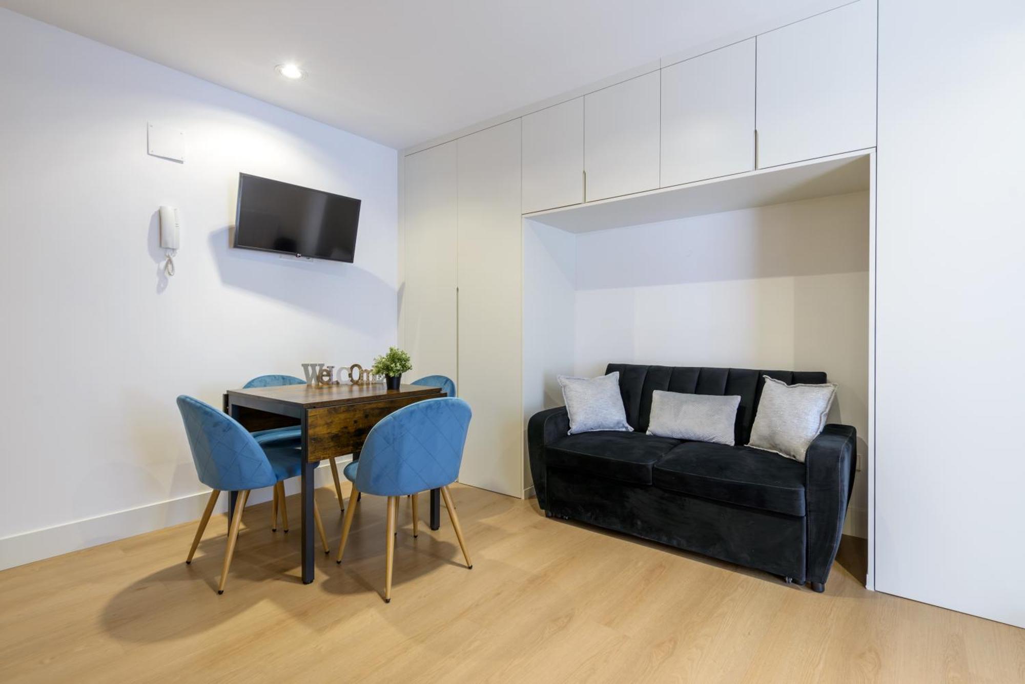 Apartamento Gran Via New 2br 1bth Elevator