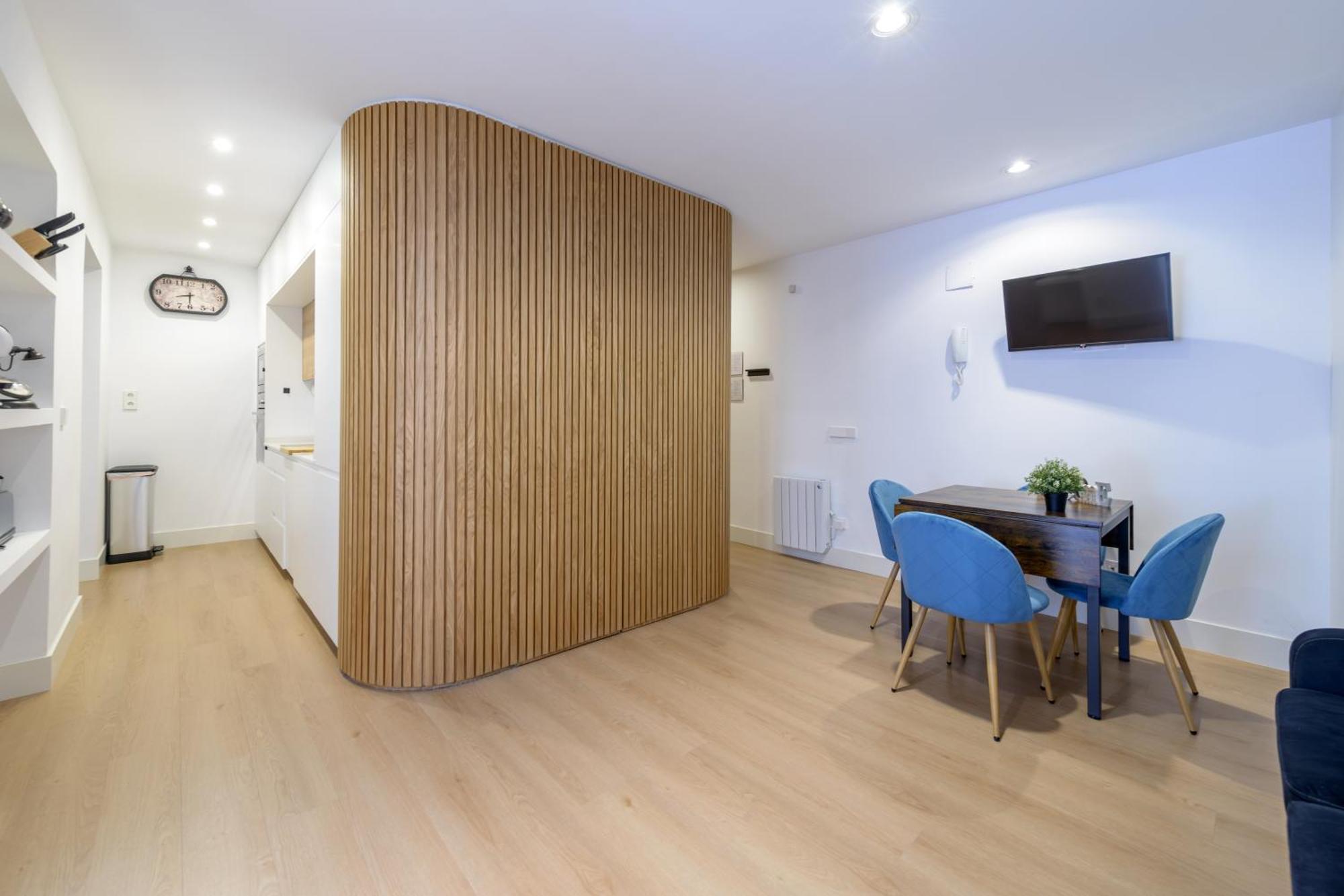 Gran Via New 2br 1bth Elevator Apartamento *