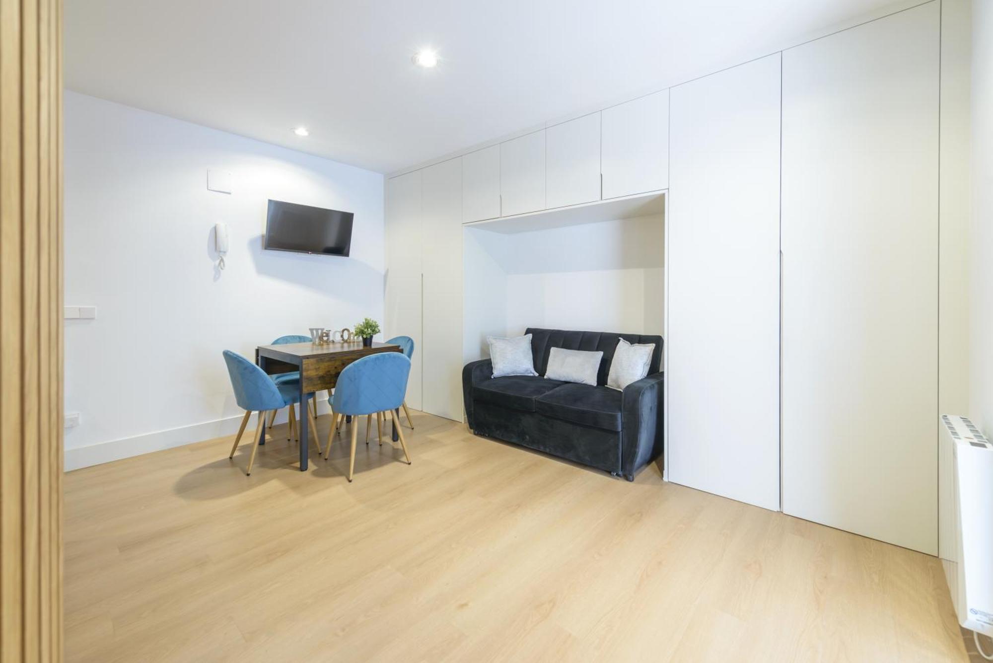 Gran Via New 2br 1bth Elevator Apartamento